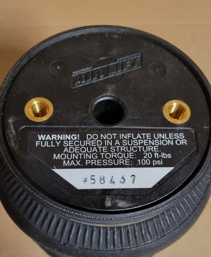 Air lift 50297 replacement bellow spring bag for ride control series (58437)