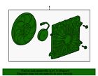 Genuine gm fan assembly 85159684