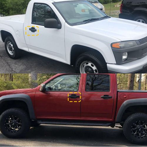 For 45394 Chevy COLORADO GMC CANYON Pair Handle Outside Door L & R FRONT BLACK, US $24.09, image 3