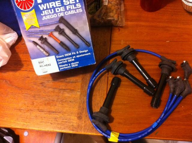 Acura integra b18b1  new ngk he82  blue  spark plugs b18 dc2
