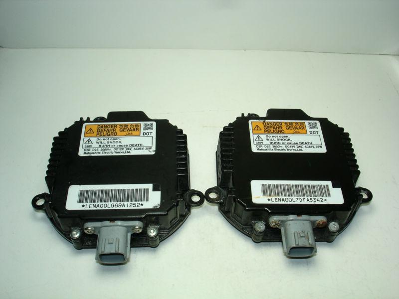 Nissan 350z 370z murano maxima infiniti g35 fx35 qx 56 xenon hid ballast kit set
