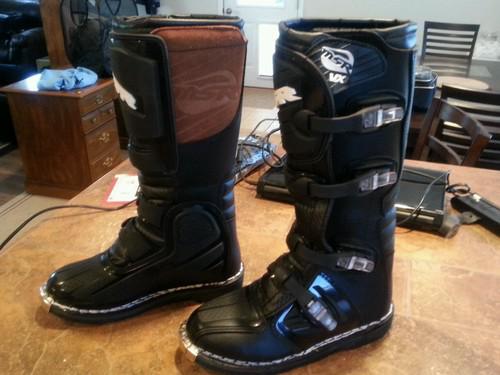 New msr vx1 riding boots mens size 8 - 2014 model - motocross & dirt bike 