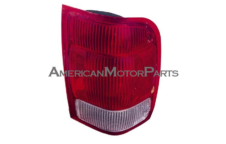 Passenger replacement red/clear lens tail light 00-00 ford ranger yl5z13404aa