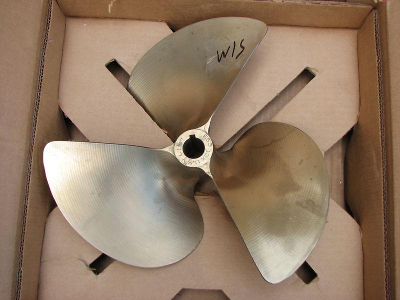 Acme 13 x 11.5 inboard propeller left hand nibral cupped 1 1/8" bore (wmp15)