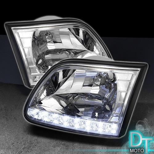 Sell 9703 F150 9702 EXPEDITION LED CHROME HEADLIGHTS HEADLAMPS HEAD