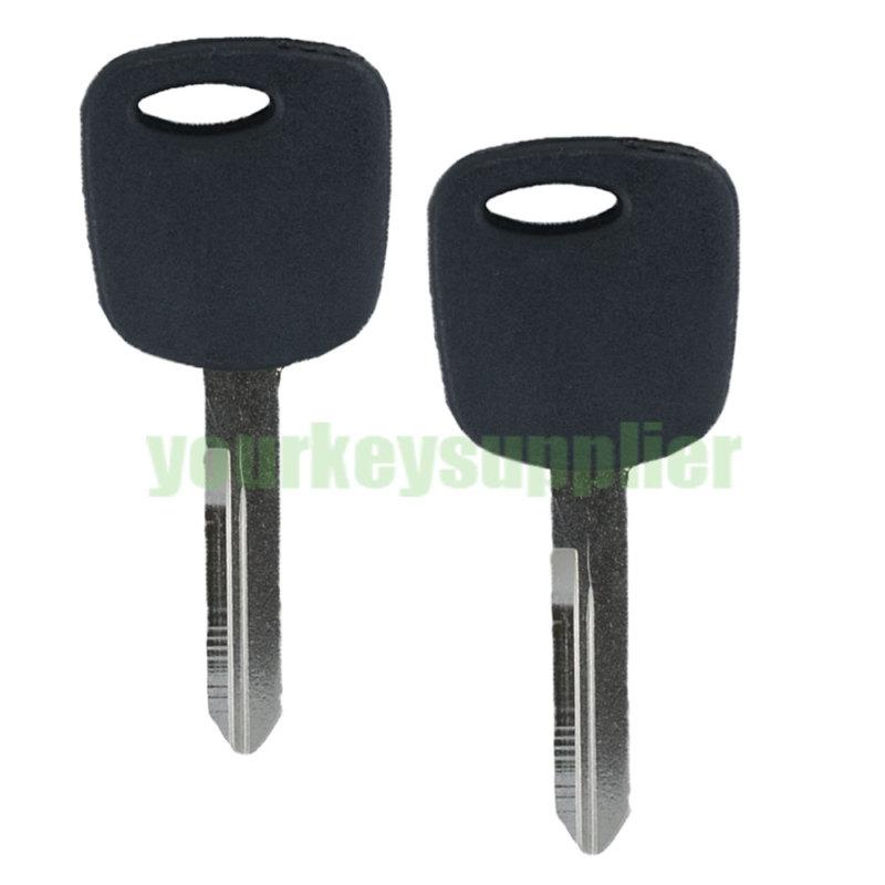 Sell 2 NEW FORD LINCOLN MERCURY TRANSPONDER CHIP IGNITION CAR KEY