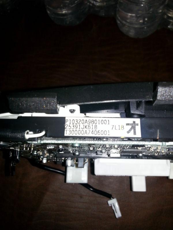 Heater ac climate control 2008 2009 infiniti ex35 cd  volume control