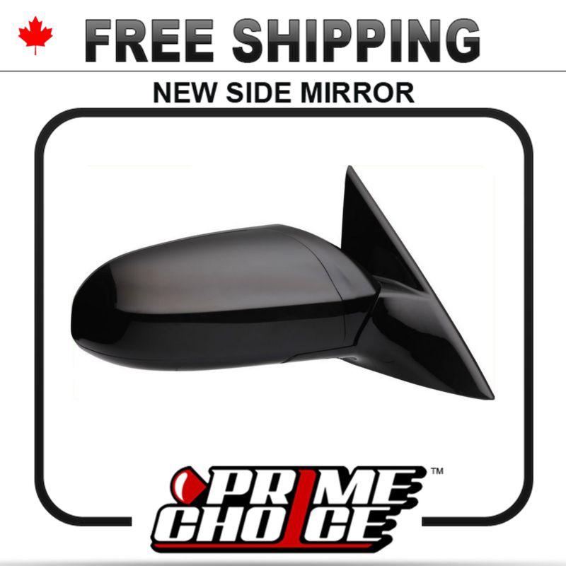 New power non heated passengers side view door mirror