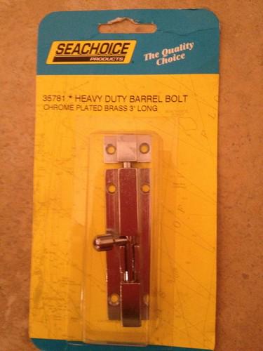 Seachoice barrel bolt