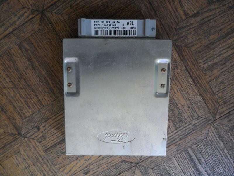 87 - 93  ford mustang a9l computer ecu manual 5 speed v8 5.0 fox body 