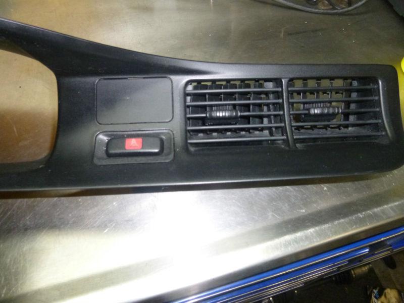 92-95 eg civic hatch coupe gauge cluster trim bezel with vents and hazard button