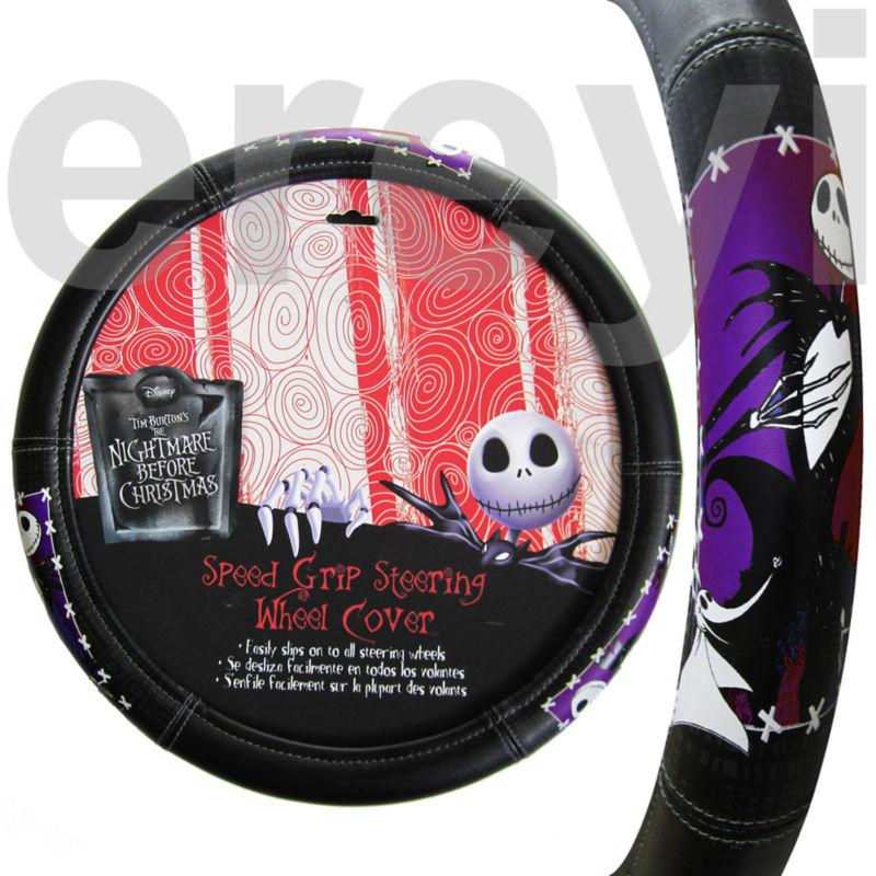 Sell NIGHTMARE BEFORE CHRISTMAS JACK SKELLINGTON STEERING WHEEL COVER