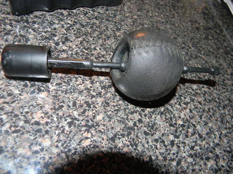 Sell 8286 Camaro z28 Ball Style Automatic Shift Knob Assembly leather