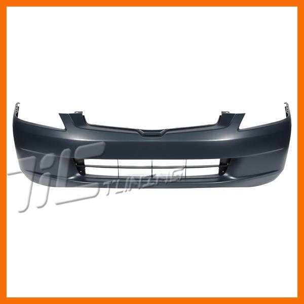 Front bumper primered facial cover fascia plastic 03-05 honda accord sedan capa