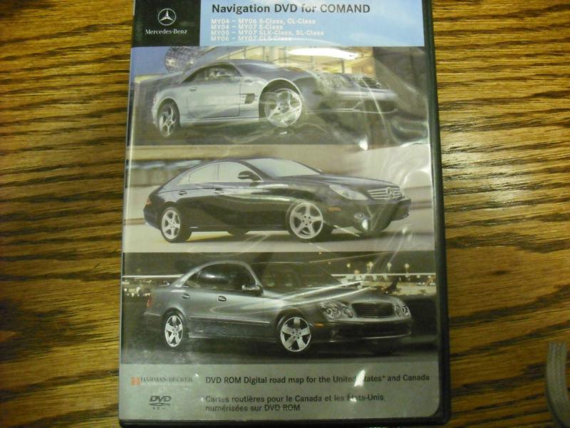 Mercedes benz comand navigation dvd version 2006.2 bq6460223 a2118278659