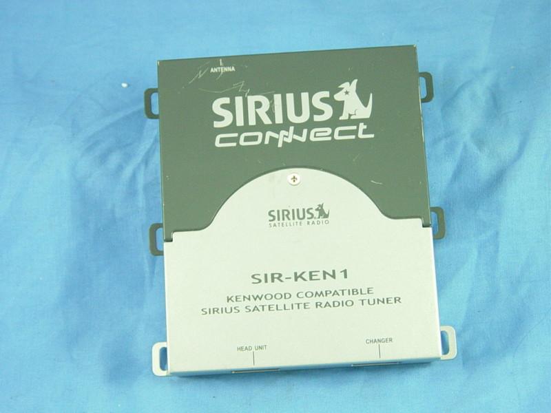 Sirius radio connect kenwood compatible satellite radio tuner sir-ken1