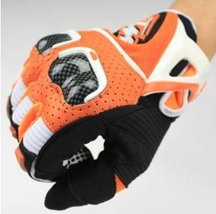 Ktm racetech gloves orange/motorcycle/motorcros​s atv offroad leather m
