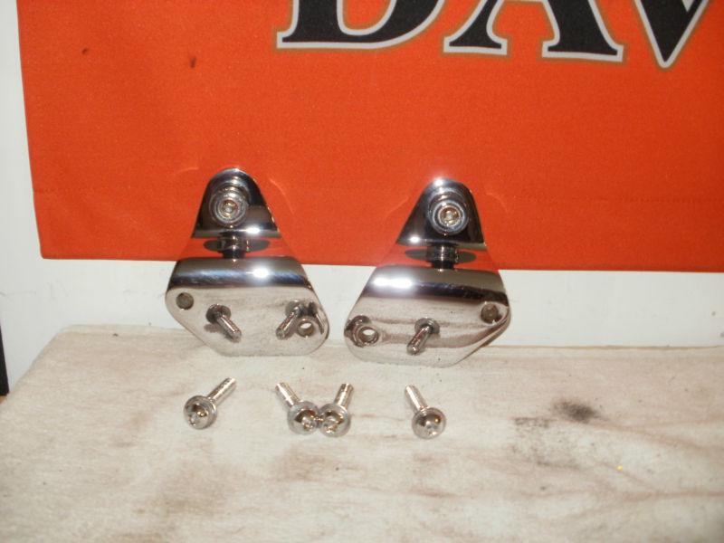 Sell Harley Davidson OEM Quick Disconnect Brackets for Sissy Bar Etc