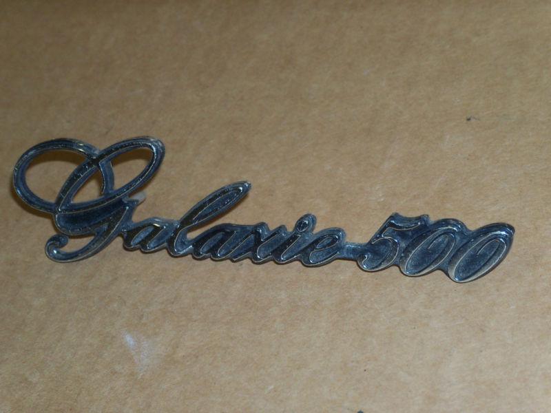 72 Ford GALAXIE 500 Fender trim emblem 73 74 75 76, US $4.99, image 5