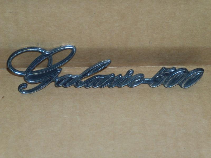 72 Ford GALAXIE 500 Fender trim emblem 73 74 75 76, US $4.99, image 6