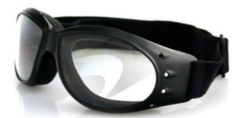 Bobster cruiser motorcycle biker goggles anti fog clear lens goggle