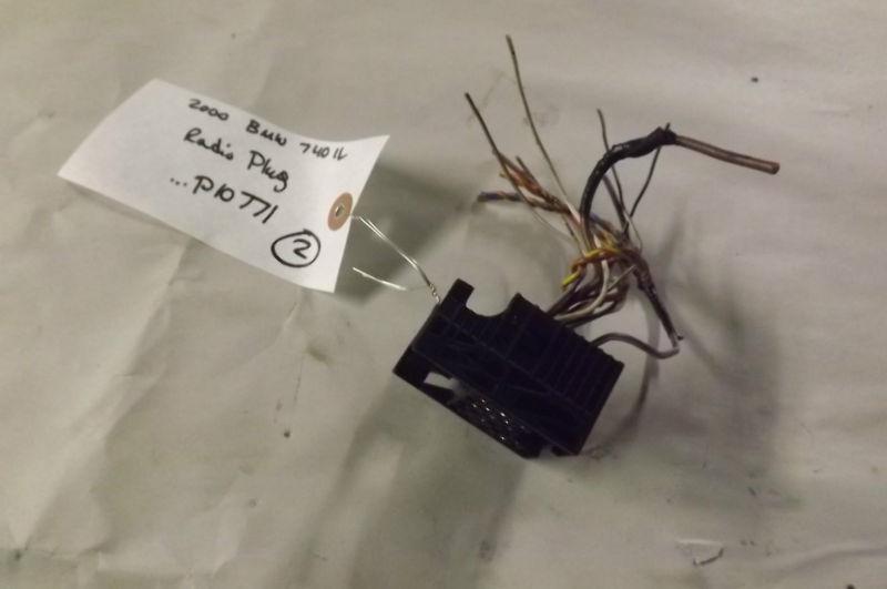 1999 2000 2001 bmw 740il radio plug 65128375945 oem