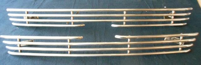 2001 2002 chevy full size pick-up truck silverado stainless steel tube grille lt