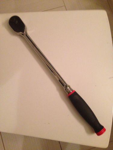 Brand new snap on tools shl80a 1/2" drive soft handle grip 16 5/8" long ratchet