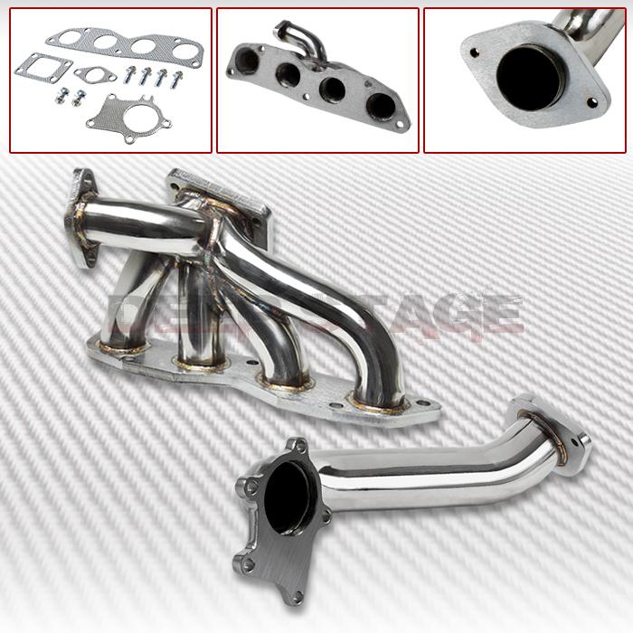 Sell T3 TURBO MANIFOLD+DOWNPIPE DOWN PIPE EXHAUST KIT 0206 ACURA RSX