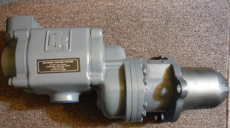 Newly refurbed by s.s.s ingersoll rand air starter starting motor 150bm e21rh 6 