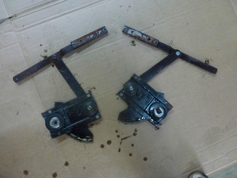 64 rambler american 2 door hardtop quarter window regulators 65