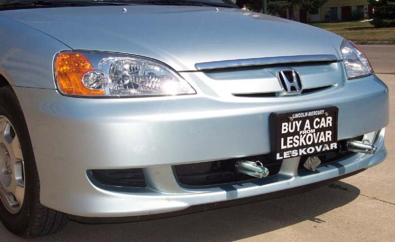 Blue ox bx2226 base plate f/honda civic hybrid 03-04