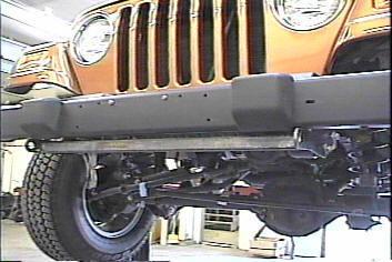 Blue ox bx1118 base plate f/jeep wrangler 97-02