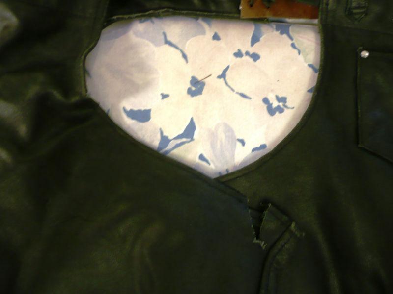 ATL distressed black leather chaps size 6XL, US $29.99, image 4