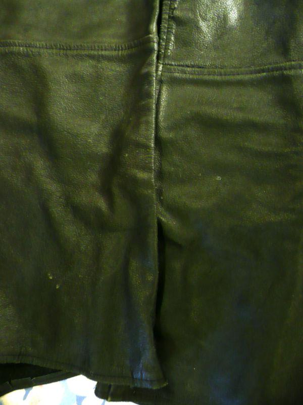 ATL distressed black leather chaps size 6XL, US $29.99, image 9