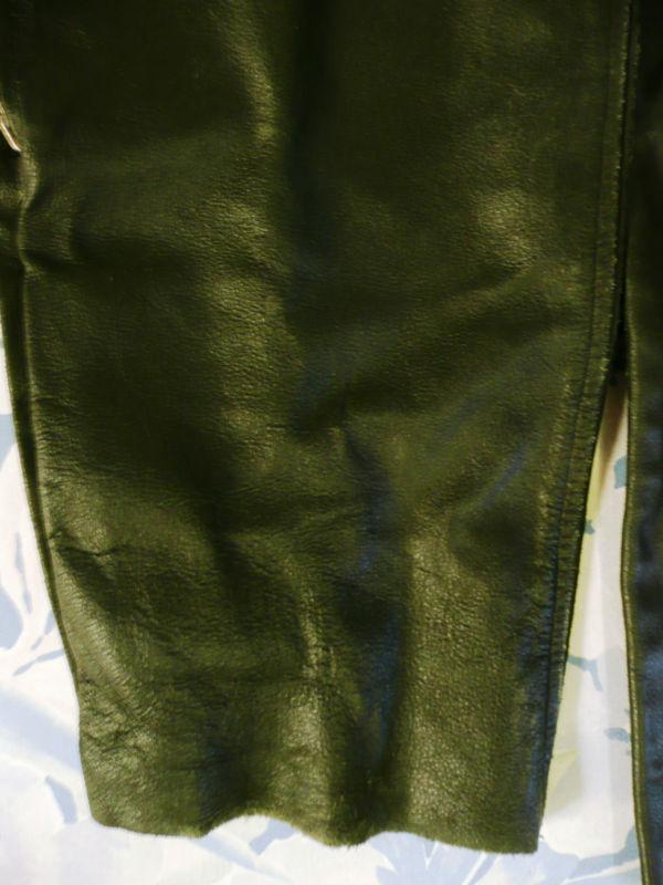 ATL distressed black leather chaps size 6XL, US $29.99, image 11
