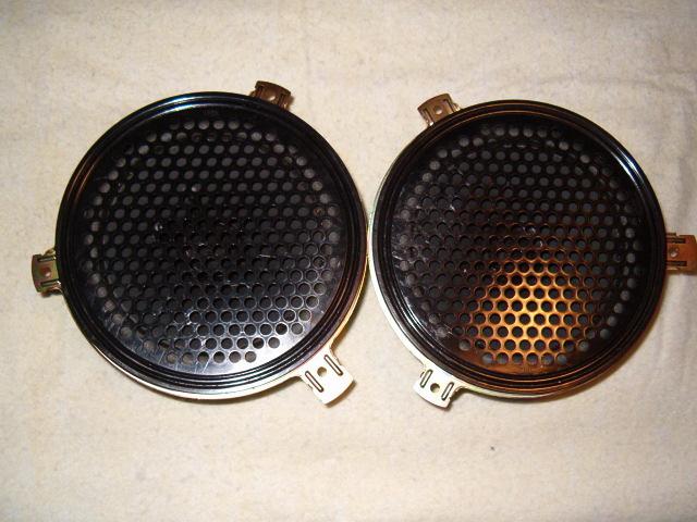 New pair of 2  classy black 6 1/2 inch mopar speakers for doors/ windshields