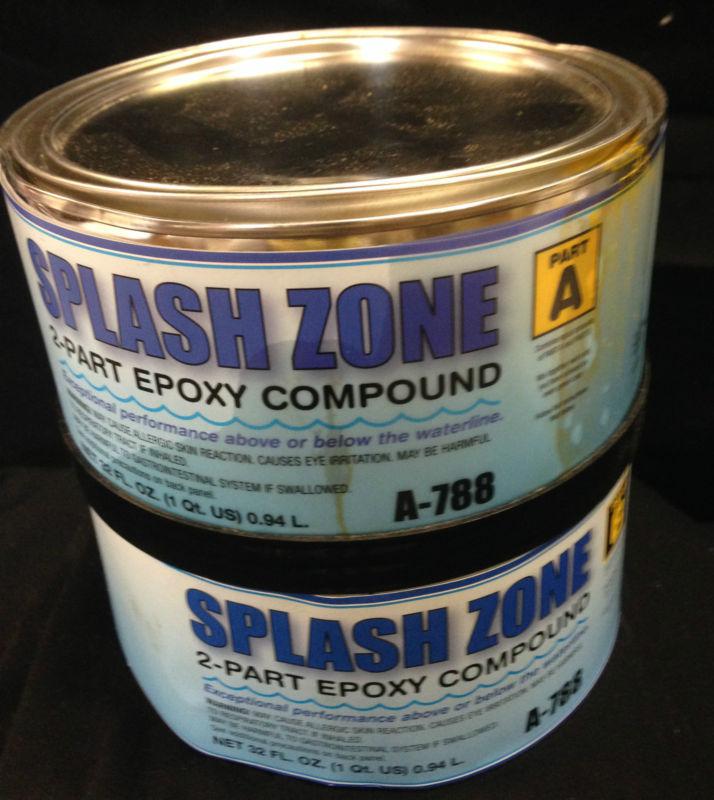 Pettit 788hg splash zone putty kit 1/2 gal
