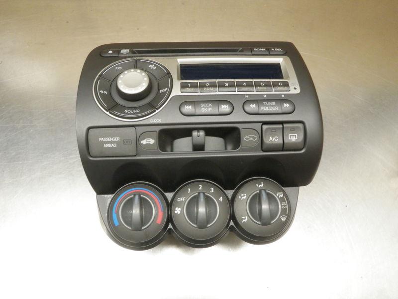 2007 2008 honda fit cd player radio oem 0783731