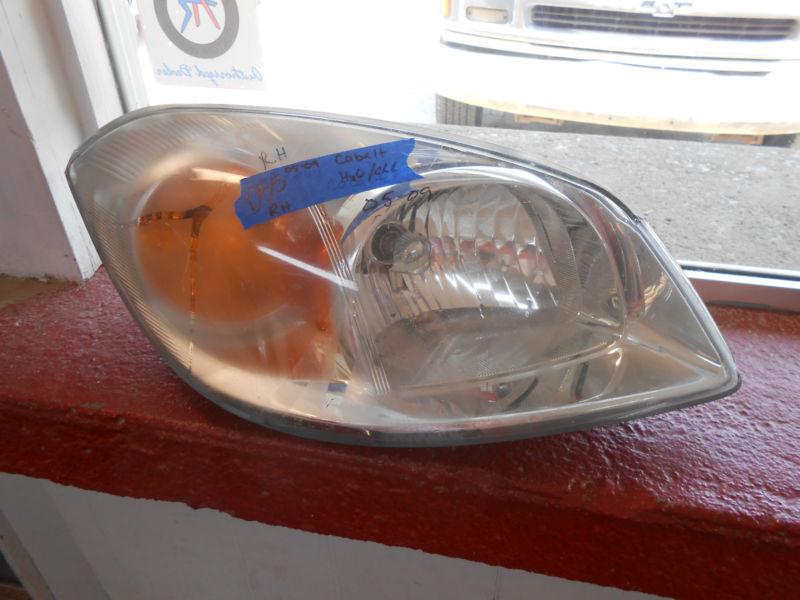 Chevrolet cobalt right halogen headlight lamp 2005 2006 2007 2008 2009 passenger