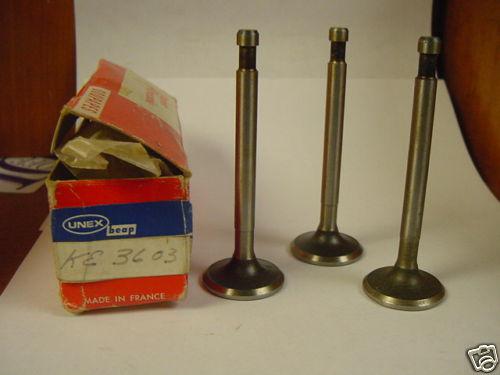 3 intake valves austin mini cooper 997 61-64