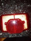 New replacement tail light lense for a triumph t140/t150