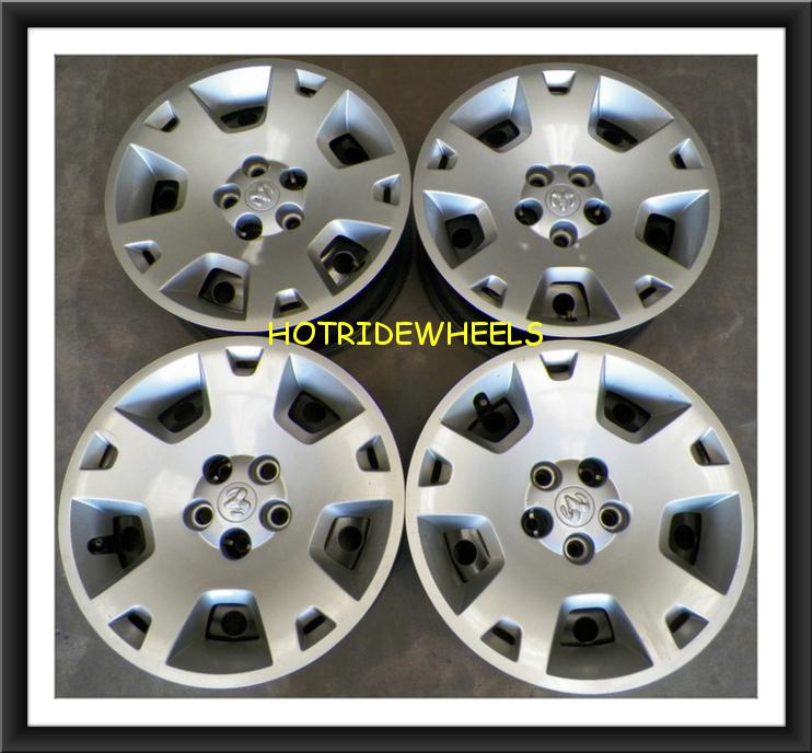 Sell 17" DODGE CHARGER CHALLENGER MAGNUM STEEL WHEELS WITH HUBCAPS