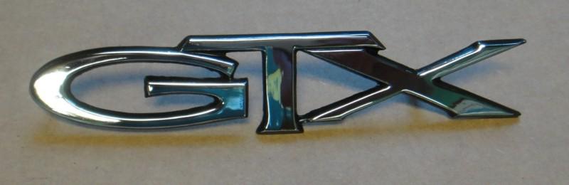 Mopar 69 gtx tail panel emblem  new