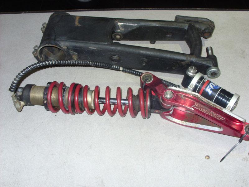 Honda 450r 450er swingarm ars-fx with fox podium rear shock/ars-fx linkage