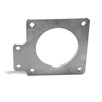 Steeda eliminator egr bracket 70mm 0375" thick alum natural ford mustang 5.0l