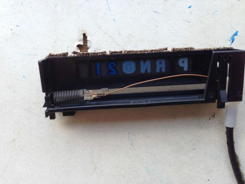 Sell 1996 1997 1998 FORD RANGER EXPLORER TRANSMISSION SHIFT INDICATOR in Pompano Beach, Florida