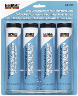 Lubrimatic marine corrosion control & trailer bearing grease 11400