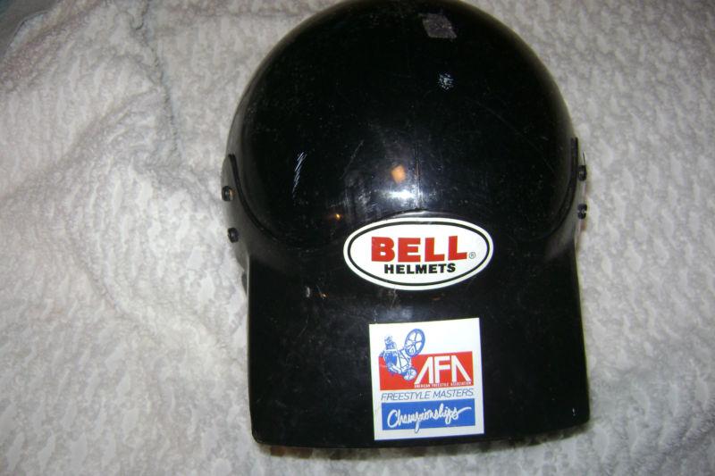Fine older bell crash helmet cycles or bikes