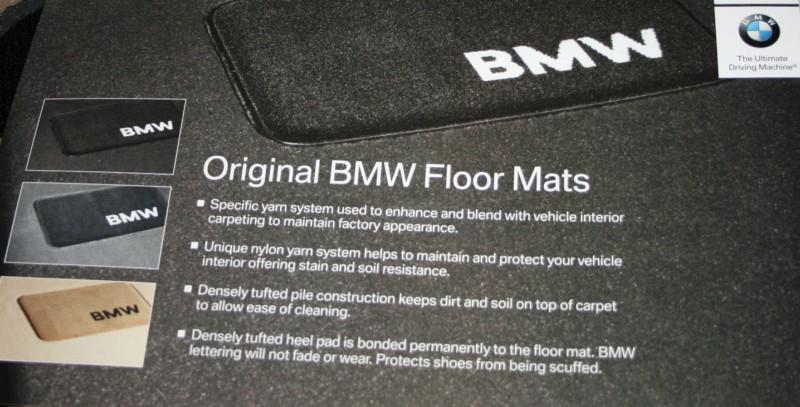 2004 TO 2007 BMW 525i/530i Carpeted Floor Mats - FACTORY OEM ACCESSORIES - BEIGE, US $139.00, image 6